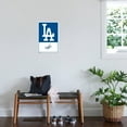 thumbnail image 3 of MLB Los Angeles Dodgers - Logo 22 Canvas Wall Poster, 14.725" x 22.375", 3 of 4