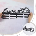 thumbnail image 3 of Medal Hooks Trampoline Medal Hanger Display Wall Medal Stand Rack Wall Storage Hanger Awards Ribbon Over 60 Holder for Wall Display Wall Hanging Gift for Athletes, 3 of 9