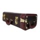 thumbnail image 3 of Estuche para saxofón, bolsa de transporte para saxofón alto, de piel sintética, grueso, acolchado, rígido, maletín ligero, portátil con asa, adecuado marrón, 3 of 10