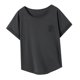 thumbnail image 5 of Camiseta para mujer con cuello redondo, disfraz clásico, camisetas de verano para deportes de viaje en la playa S, 5 of 8