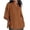 Coffee, variant on ZQUUVOU Women's Basic Half Sleeves T Shirt Loose Fit Casual Tops Crewneck Solid Tee Coffee