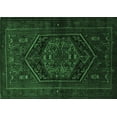thumbnail image 1 of Ahgly Company Indoor Rectangle Persian Emerald Green Traditional Area Rugs, 2' x 4', 1 of 4