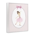 thumbnail image 2 of Stupell Industries Cottage Delicate Dance on Stripes White Framed Giclee Art, 16 x 20, by Christine Simpson Art, 2 of 8