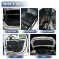 thumbnail image 6 of Unique Bargains 590mil 15mm 0.46sqft Car Sound Deadening Mat Closed Cell Foam Heat Shield Material Self Adhesive for Hood Boat Engine Cover 118.11"x19.69" Black, 6 of 7