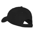 thumbnail image 3 of Purple and Gold Kwanzaa Embroidered Garment Washed Cotton Twill Cap - Black OSFM, 3 of 5