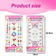 thumbnail image 2 of Craft Gems Self Adhesive Rhinestones Stickers for Crafts, Assorted Shapes, Sizes and Colors (6 Sheets)Style:Style 2;, 2 of 6
