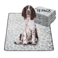 thumbnail image 1 of Alfombrillas Reutilizables para Cachorros Qeils, Paquete de 16, 122x76 cm, Lavables, 1 of 6