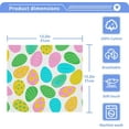 thumbnail image 5 of GZHJMY Easter Eggs Washcloths 4 Pack, Highly Absorbent Soft Cotton Baby Washcloths Fingertip Towels, 12 x 12 Inch, 5 of 7