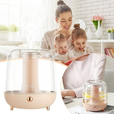 

Kqacd Portable Aromatherapy Warm Night Light Household Large capacity Flower Rhyme Humidifier