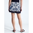 thumbnail image 3 of Free Assembly Women's and Women's Plus Pineapple Print Pull On Shorts, Size-XS-4X, 3 of 5
