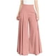 thumbnail image 1 of Pantalones de pierna ancha para mujer, informales, sólidos, elegantes, de cintura alta, pantalones acampanados, pantalones con cremallera Fridja  hfkajh100235, 1 of 9