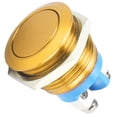 thumbnail image 4 of Interruptor de botón de metal de cabeza redonda interruptor de botón de metal No es fácil de dañar Fácil de reemplazar Diseño sofisticado para ingeniero para fábrica ANGGREK Otros, 4 of 8