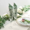 thumbnail image 6 of Efavormart Green Foliage Eucalyptus Leaves Design Paper Napkins, Soft 2-Ply Boho Wedding Cocktail Beverage Napkins | 18 GSM- 20 PCS, 6 of 11