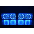 thumbnail image 5 of Flashtech RGB Multi Color LED Halo kit with RF Remote for 91-96 Chevy Caprice Headlights, 5 of 11