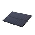 thumbnail image 4 of Treedix 2pcs 5.5V 1.6W Polysilicon Solar Panel Glue Solar Cell Battery Charger DIY Solar Product Mini Small Solar Panel Module Kit Polycrystalline Silicon Encapsulated in Waterproof Resin (1.6W), 4 of 4