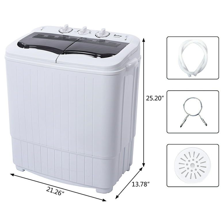 13 lbs Twin Tub Mini Washing Machine Sale, Price & Reviews - Eletriclife