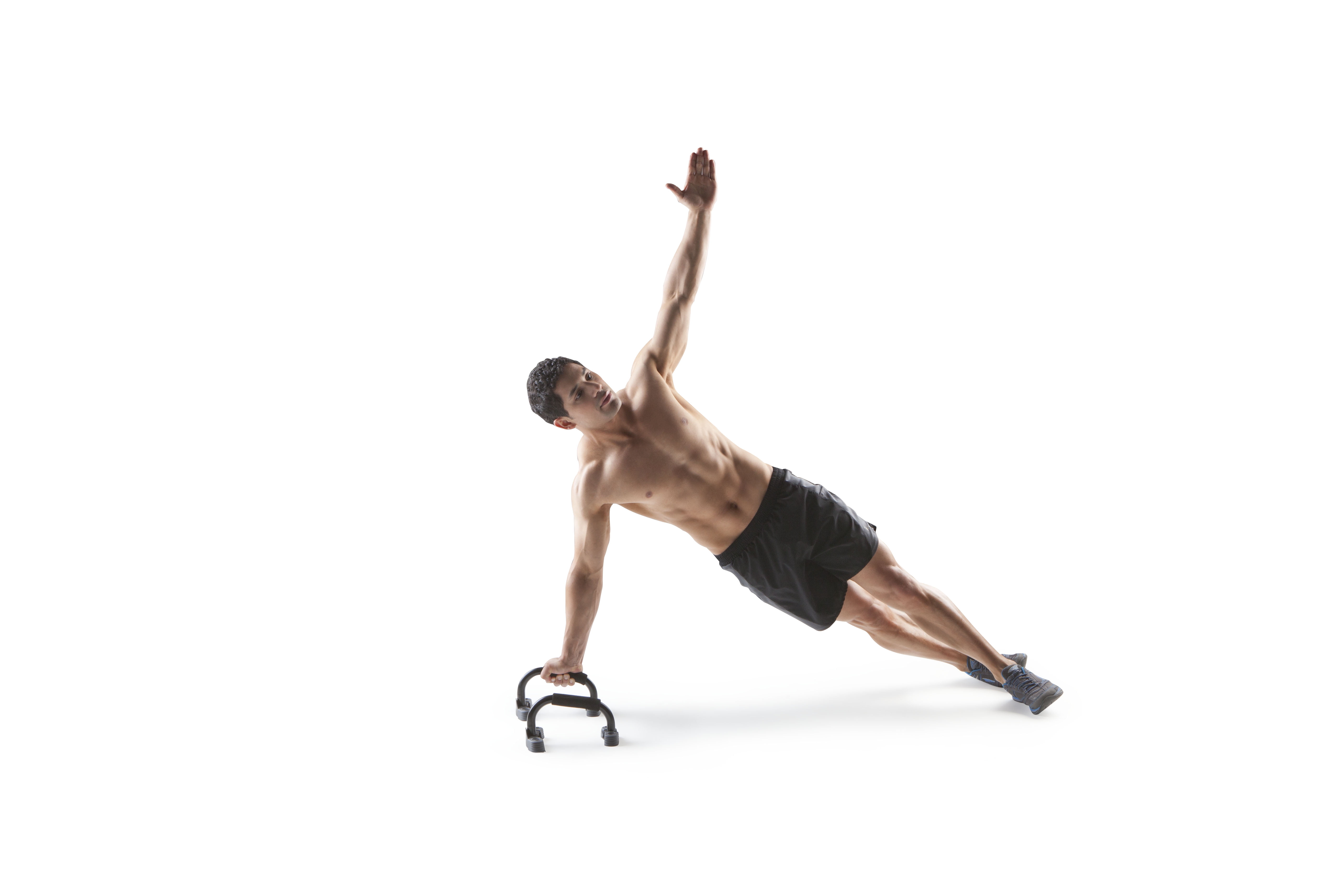 Gold s Gym Angled Grip Push Up Stands with Anti Slip Feet