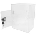 thumbnail image 3 of Alcancía de acrílico transparente con cerradura para niños, ideal para guardar dinero., 3 of 7