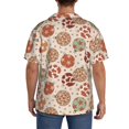 thumbnail image 7 of Goofa Cow Spots And Disco Ball Printed Men's Casual Short-sleeved Shirt,Lightweight Breathable Button-down,Summer Casual men's top,Versatile Fashion shirt-X-Large, 7 of 7