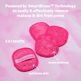 thumbnail image 4 of The Original MakeUp Eraser, Pink 3-Day Set + Bonus Makeup Eraser Reusable Cloths, 4 of 13