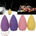 thumbnail image 3 of Joernso 40Pcs Air Purification Buddhism Smoke Back-flow Incense Cones Scent Aroma Spice, 3 of 8
