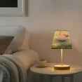 thumbnail image 6 of BZSMCE Table Lamp Creative Dreamy Butterfly in Bloom Pattern Simple Pattern Night Light, 6 of 8