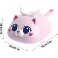 thumbnail image 3 of Cute Animal Hand Warmer Recargable Eléctrico Portátil Handheld Pocket Warmer USB Reutilizable Púrpura JAMW Sencillez, 3 of 5