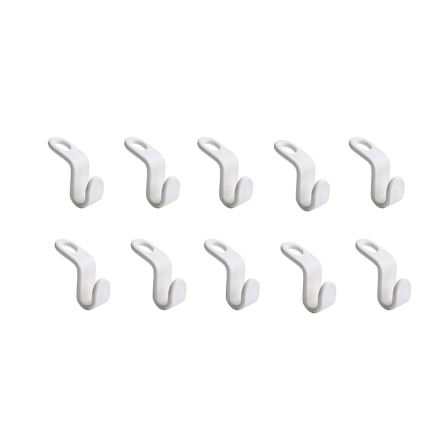 EGNMCR Hooks for Hanging Storage Space Wardrobe Hanger Multifunction Hook Plastic Hook Wardrobe Hanger Clothes Hanger