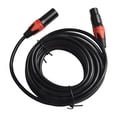 thumbnail image 1 of Premium XLR macho a hembra cable para profesionales Grabación y eventos en para vivo -, 1 of 12