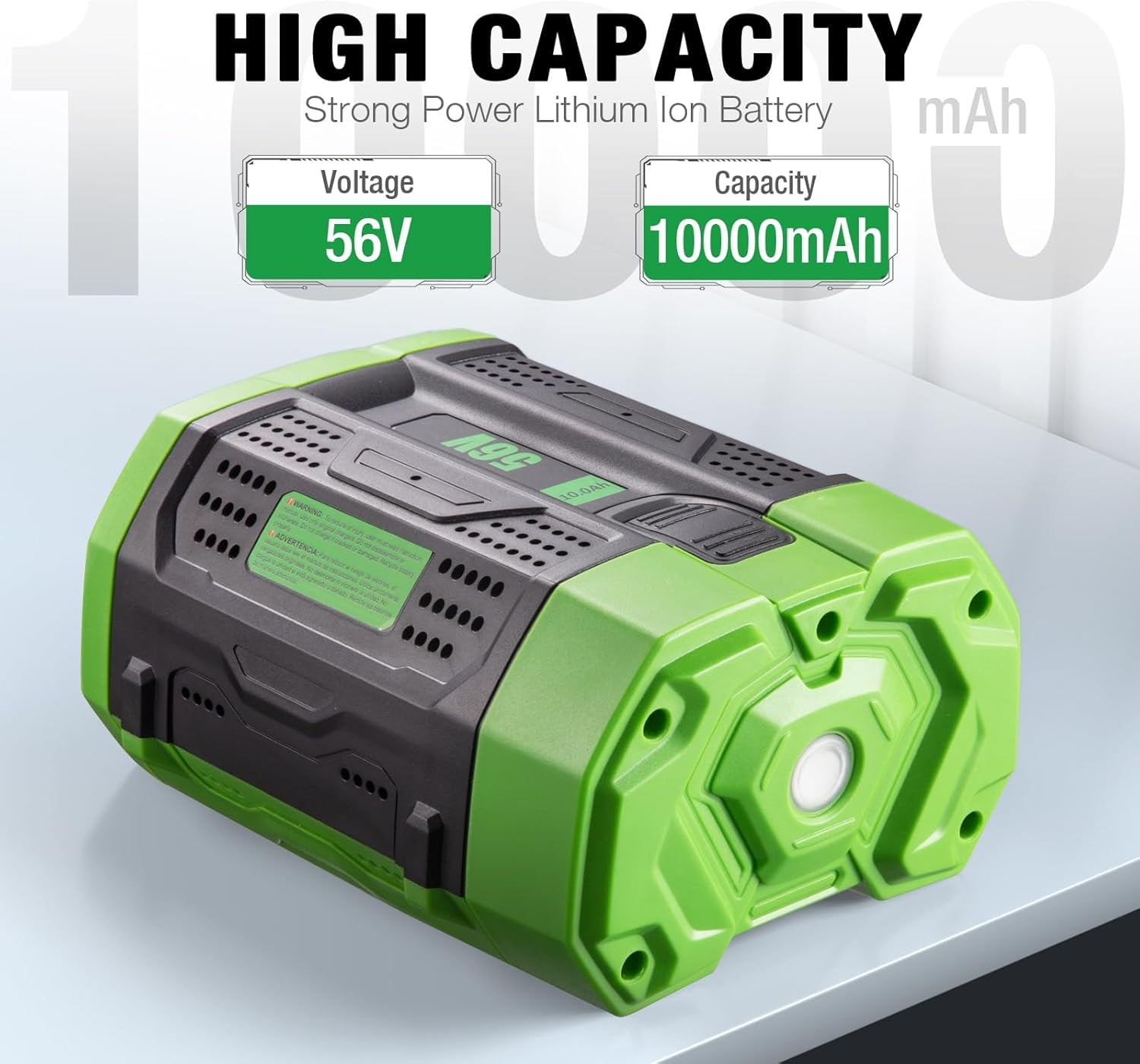 56V Batteries Replacement for EGO Battery Compatible with EGO 56V Battery BA4200 BA4200T BA2800T BA2800 BA1400T for EGO Power Tools (10.0, Amps)