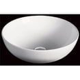 thumbnail image 1 of EAGO BA351 18&amp;apos;&amp;apos; ROUND CERAMIC ABOVE MOUNT BATHROOM BASIN White, 1 of 5