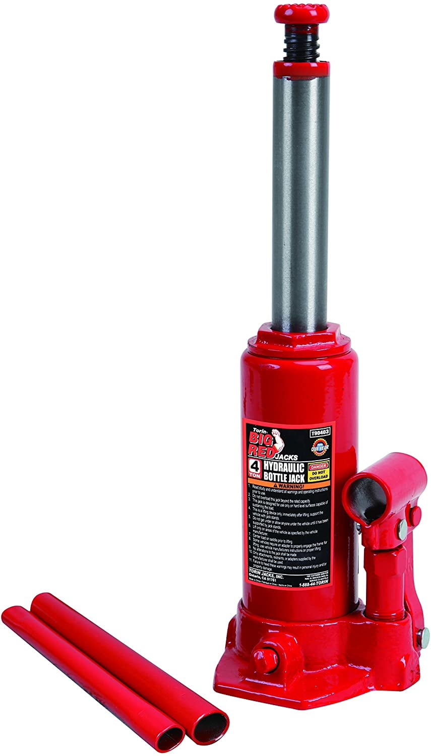 C&T 4 Ton (8,000 Lb) Bottle Jack With Carrying Case, Welded