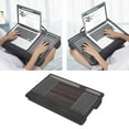 thumbnail image 2 of facefd Lap Desk Comfortable Lazy Computer Laptop tray work from Table with Wrist Rest Gray, 2 of 9