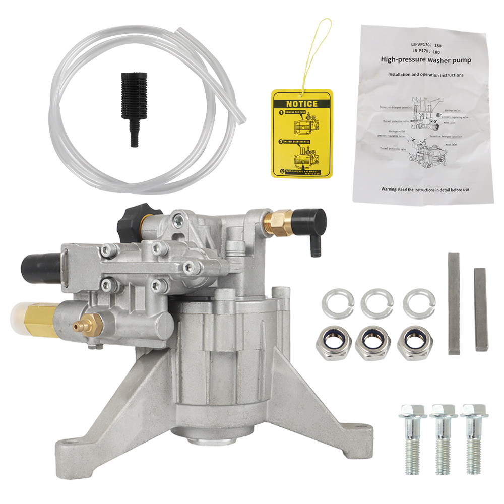 findmall Universal Power Pressure Washer Pump 2700 PSI 2.4 GPM 7/8" Shaft