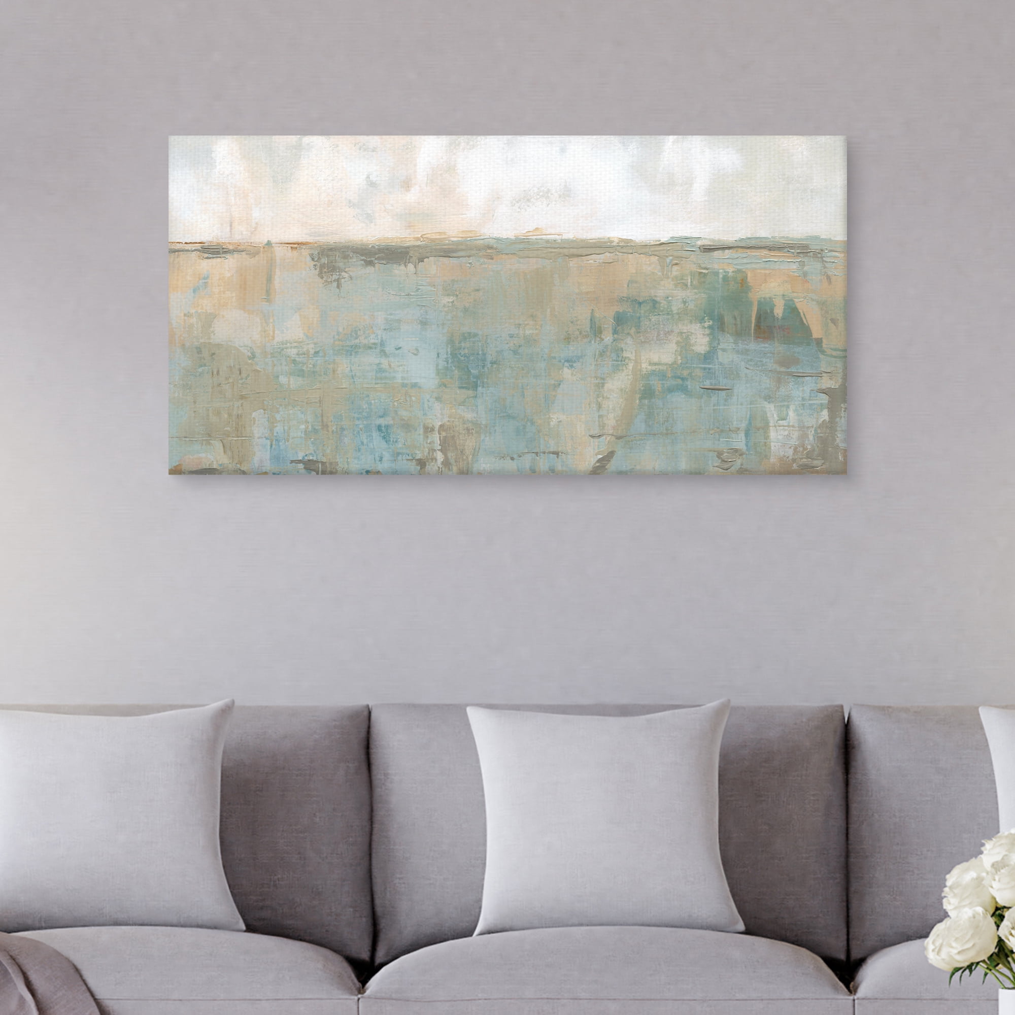 Distant Fields by Carol Robinson Canvas Art Print