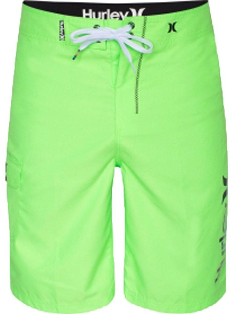 Hurley Mens One & Only Logo Board Shorts Green