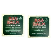 Bag Balm Exfoliating Soap with Rosemary Mint, 3.9 Ounce - Pack of 2