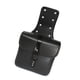 thumbnail image 4 of 1 par de bolsas laterales para motocicleta de cuero sintético, impermeables, para colgar en el coche, color negro, 4 of 5