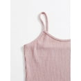 thumbnail image 3 of Womens Pajama Sets 3 Piece Lounge Set Ribbed Knit Cami Top and Shorts Soft Sleepwear with Robe Cardigan, 3 of 5
