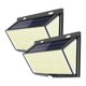 thumbnail image 1 of Luces Solares Al Aire Libre, a Prueba de Agua con Energía Solar Luz Al Aire Libre Lámpara LED Inalámbrica Iluminación de Cercas Pasarela Patio E 2 piezas Sunnimix Luz súper brillante, 1 of 8