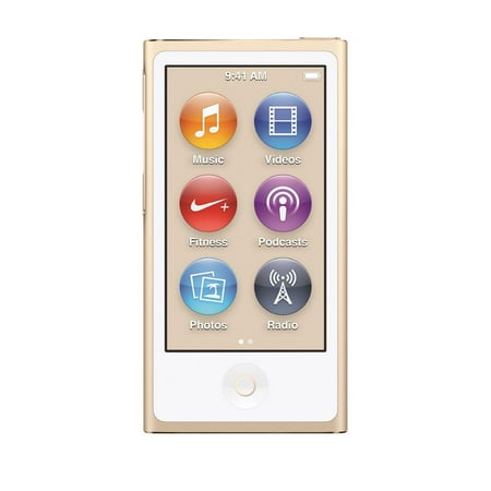 Apple iPod Nano 8th Generation 16GB Gold ,Like New in Plain White
