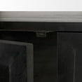 thumbnail image 7 of Mercana Arelius Dark Brown Wood W/ Black Metal Base Display Cabinet, 7 of 7