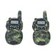 thumbnail image 5 of Mini walkie-talkies de camuflaje FRS de 22 canales y largo alcance para niños, juguete de comunicación familiar, 462-467 MHz, 5 of 8
