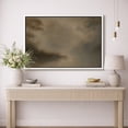 thumbnail image 2 of Framed Canvas Wall Art Moody Mist River Landscape Print for Living Room Decoration - 16"x24" WHITE, 2 of 8