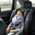 thumbnail image 4 of Young Travel Neck Pillow Scarf, 31.5 in / 80 cm Soft Long Travel Pillow, Light Purple Airplane Neck Support for Little Ones, Machine Washable Mini Travel Pillow for Car, Airplane, Train, 4 of 8