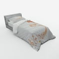 thumbnail image 2 of Ambesonne Autumn Bedding Set 3 Pcs, Music Sheet and Notes, Twin, Multicolor, 2 of 2