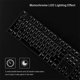thumbnail image 5 of mecánico para juegos AK535 retroiluminado de 104 con interruptores de cereza para Windows Interruptor rojo shamjiam teclado mecánico para juegos, 5 of 9
