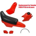 thumbnail image 5 of EPOTOOR Plastic Fender Body Seat Gas Tank Kit for Yamaha PW50 PY50 Red, 5 of 6