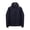 Dark Blue, variant on Solid Color Men's Coats Casual Detachable Hat Warm Buttons Mens Jackets and Coats Winter Coat Men