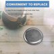 thumbnail image 3 of 6-cup Moka Coffee Machine Replacement Funnel Kits Compatible For Moka Express, 3 Packs Replacement, 3 of 5